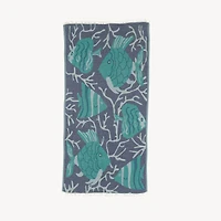 Crinkle Tropical Fish Towel