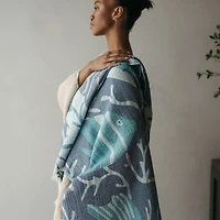 Crinkle Tropical Fish Towel