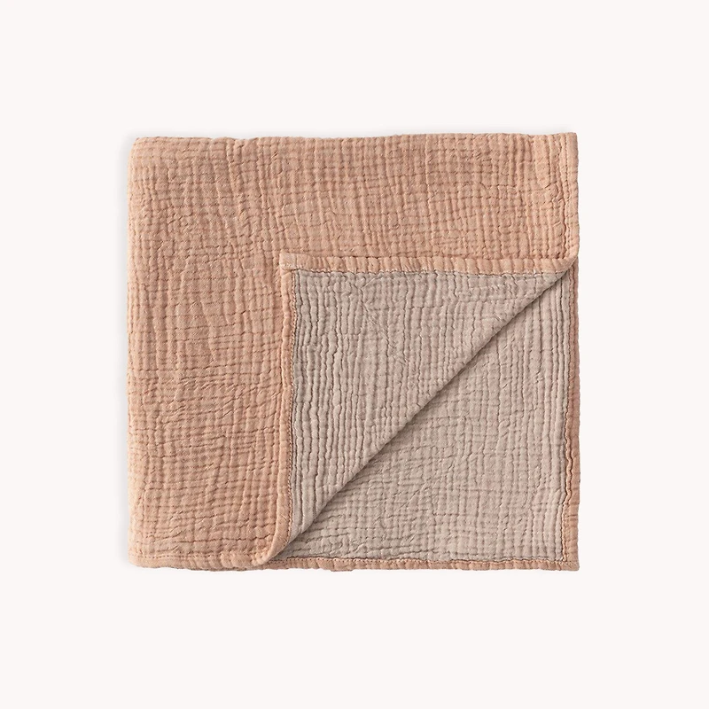 Crinkle Cotton Baby Blanket