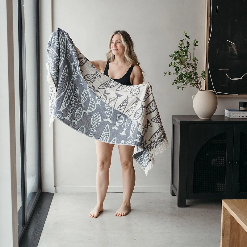 Fish Family Towel