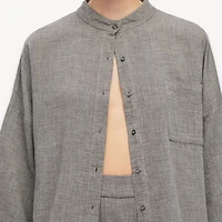 City Collection Grandad Collar Shirt