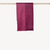Two-Tone Alpaca Seamless Scarf