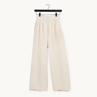 Crinkle Palazzo Pants