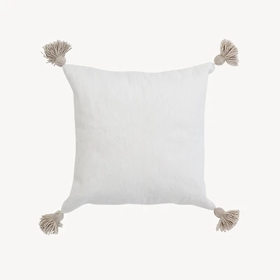 Moroccan Pom Pillow - 20x20