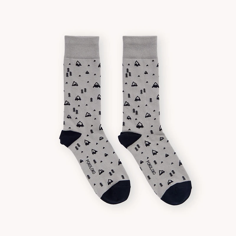 Tree Hugger Print Socks