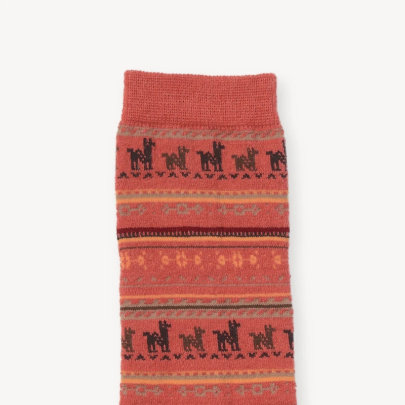 Print Alpaca Socks