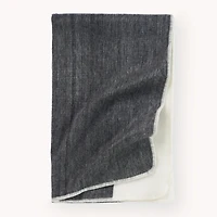 Striped Large Alpaca Throw