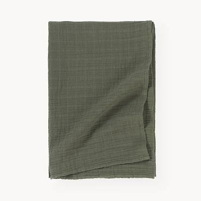 Solid Muslin Baby Blanket