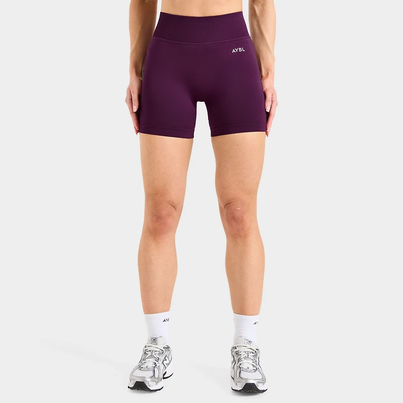 AYBL Adapt Shorts sans coutures pour femmes / Prune minuit