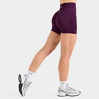AYBL Women's Adapt Seamless Shorts / Midnight Plum