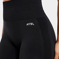 AYBL Women's Empower Seamless Leggings / Black