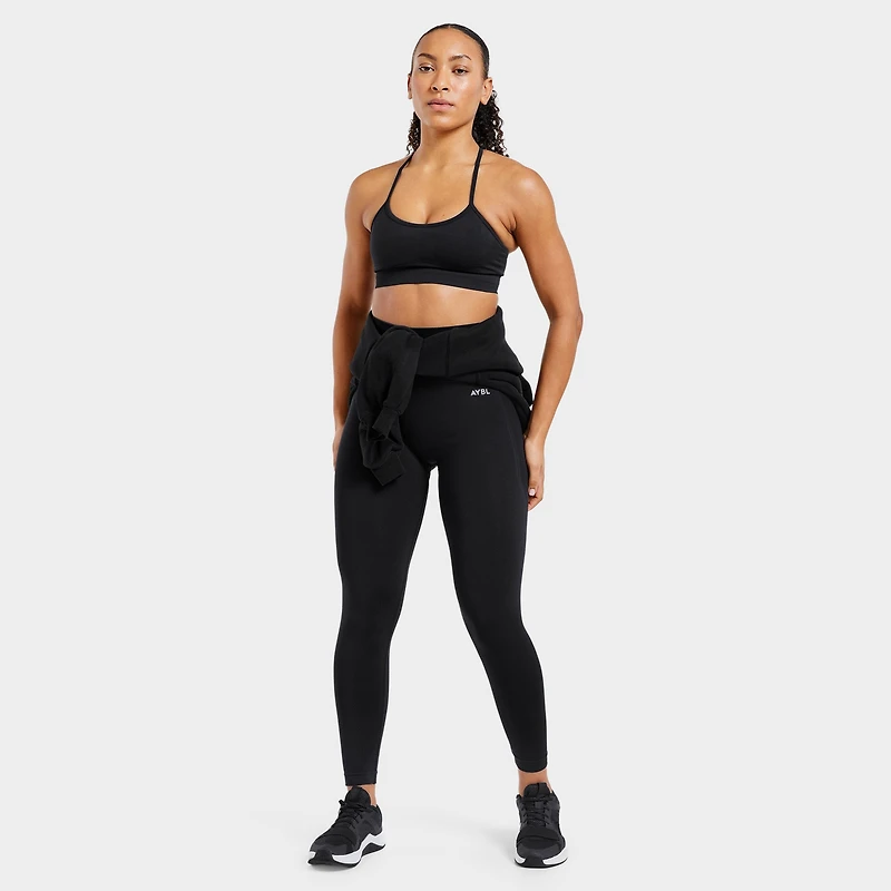 AYBL Femme Empower Collant sans Coutures / Noir