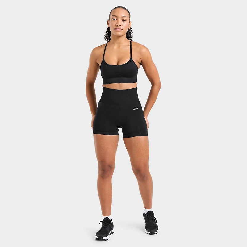 AYBL Women's Empower Seamless Shorts / Black