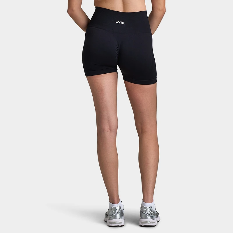 AYBL Women's Empower Seamless Shorts / Black