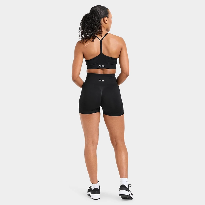 AYBL Women's Empower Seamless Shorts / Black