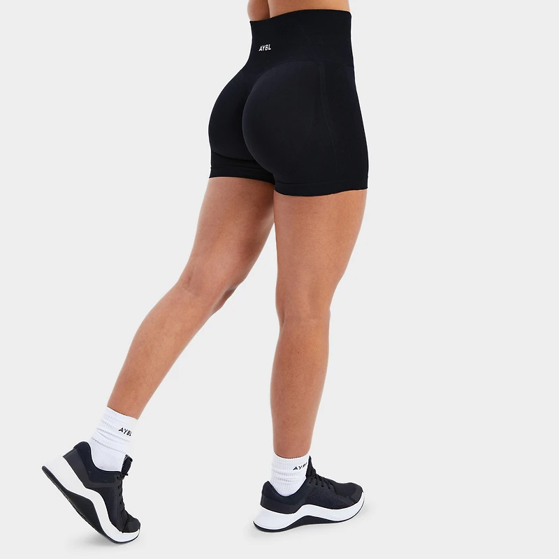 AYBL Women's Empower Seamless Shorts / Black