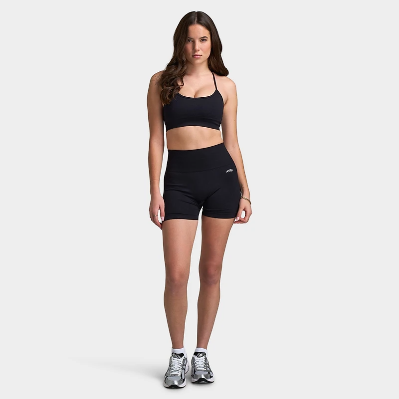 AYBL Women's Empower Seamless Shorts / Black