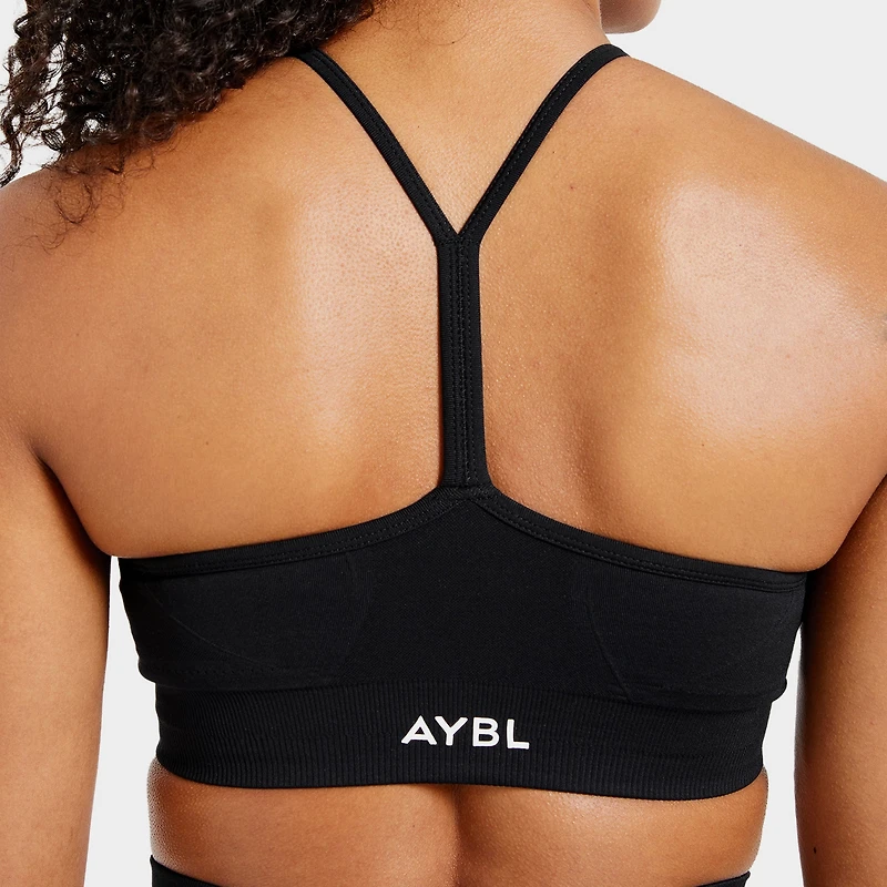 AYBL Women's Empower Seamless Sports Bra Black