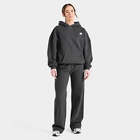 AYBL Women's Retro Athletics Oversized Hoodie / Charcoal