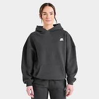 AYBL chandail à capuchon ample de sport rétro pour femme / Anthracite