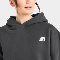 AYBL chandail à capuchon ample de sport rétro pour femme / Anthracite