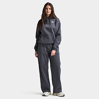 AYBL Women's Retro Athletics Oversized Straight Leg Joggers / Charcoal