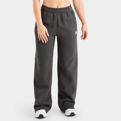 AYBL Women's Retro Athletics Oversized Straight Leg Joggers / Charcoal