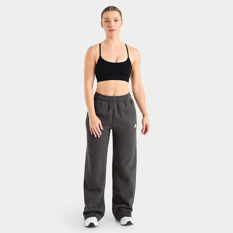 AYBL Women's Retro Athletics Oversized Straight Leg Joggers / Charcoal