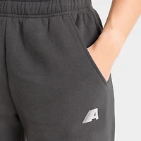 AYBL Retro Athletics Pantalon de jogging ample à coupe droite pour femme / Charbon