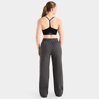 AYBL Women's Retro Athletics Oversized Straight Leg Joggers / Charcoal