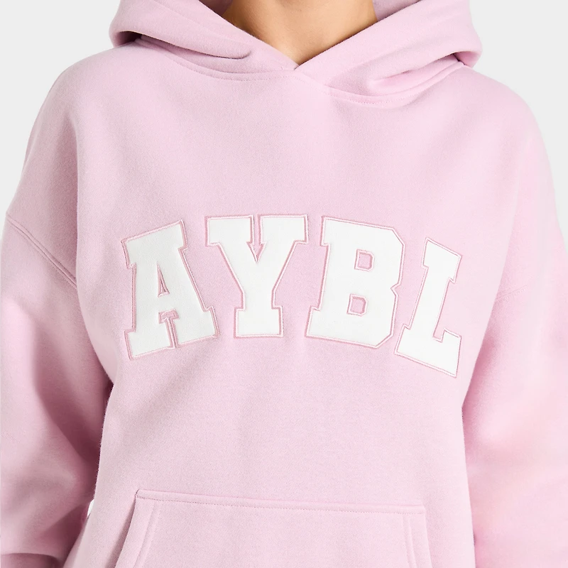 AYBL Women's Varsity 2.0 Oversized Hoodie / Ice Pink