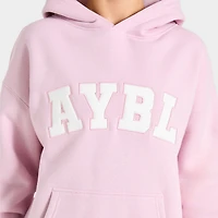 AYBL Women's Varsity 2.0 Oversized Hoodie / Ice Pink