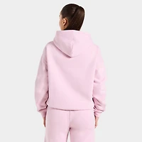 AYBL Femme Chandail à Capuchon Surdimensionné Varsity 2.0 / Rose Glacé