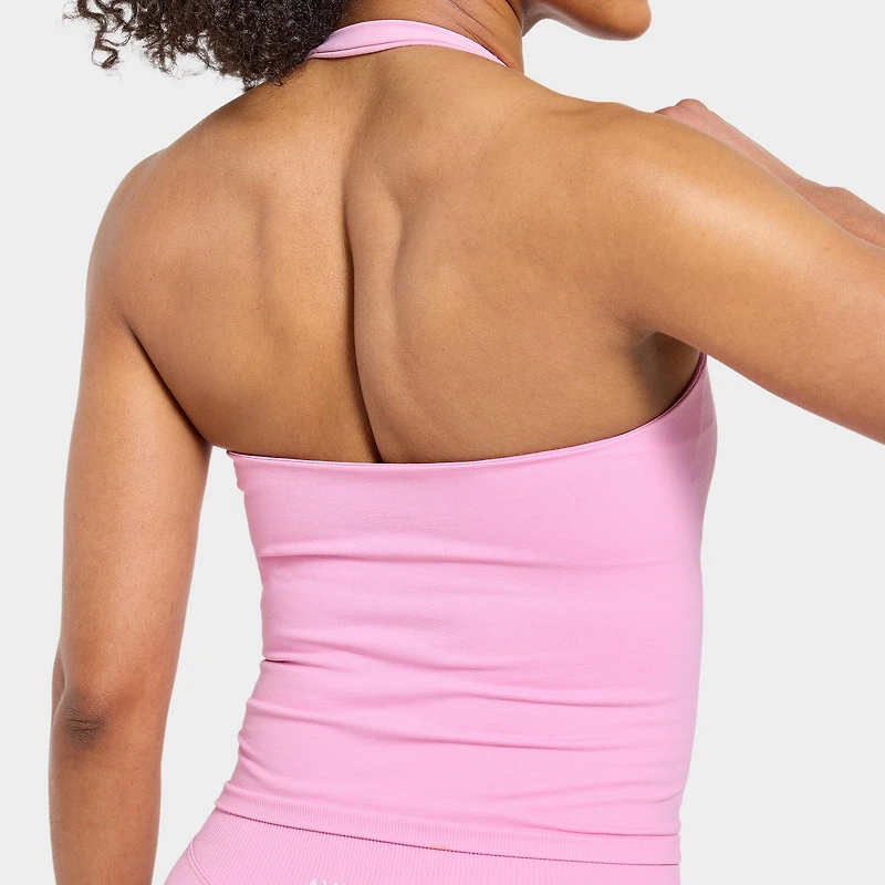 AYBL Enhance Haut dos nu sans coutures pour femme / Rose bonbon