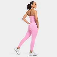 AYBL Women's Enhance Seamless Halterneck Top / Sugar Pink