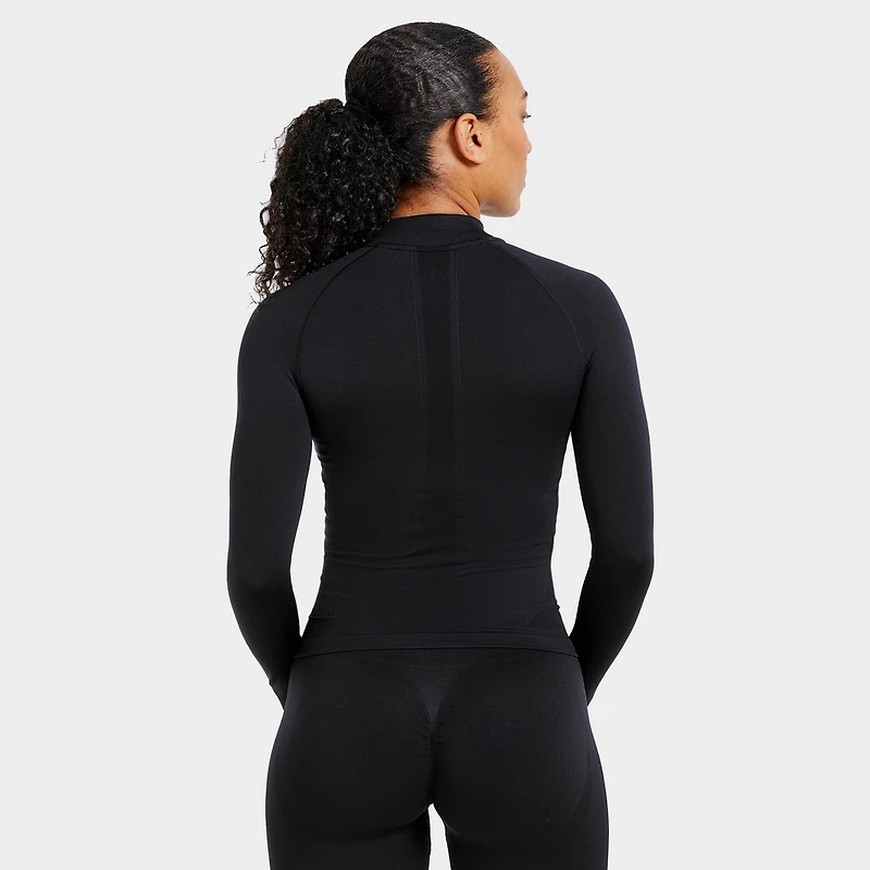 AYBL Femme Empower Veste Zippée sans Couture / Noir