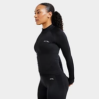 AYBL Women's Empower Seamless Full Zip Jacket / Black