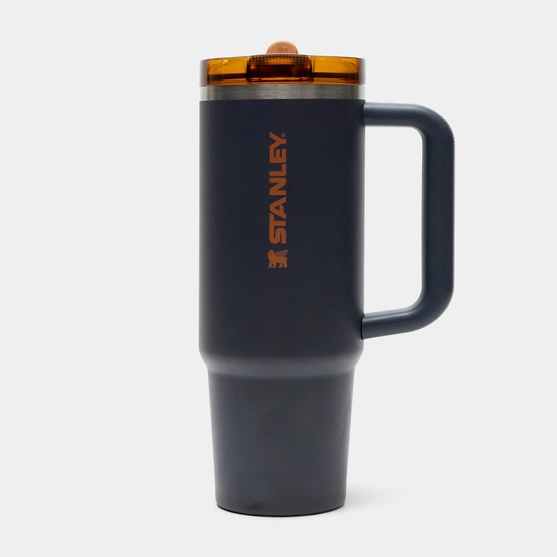 Stanley The Quencher ProTour Flip Straw Tumbler 30oz Black/ Orange
