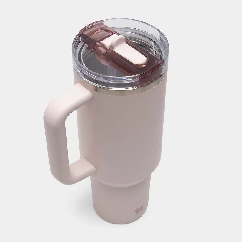 Stanley The Quencher ProTour à paille rabattable Gobelet 40 oz / Quartz rose