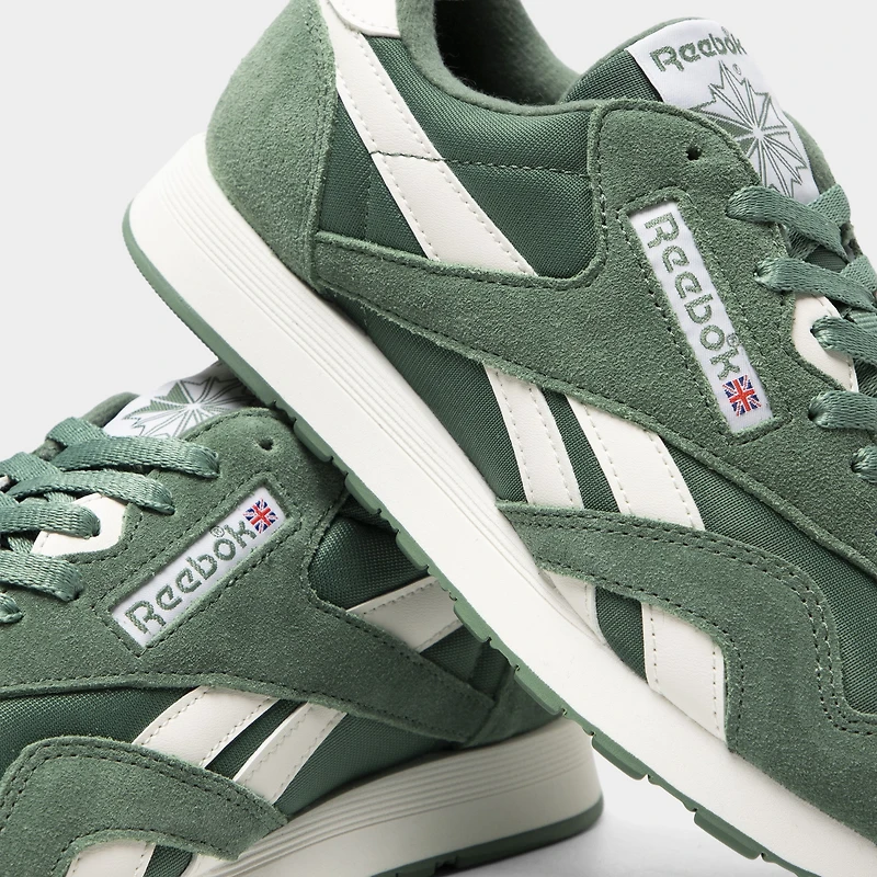 Reebok CL Nylon Vert / Blanc