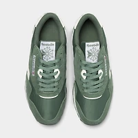 Reebok CL Nylon Green / White