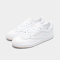 Reebok Women's Club C 85 White / Bleached Peach