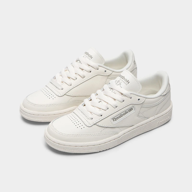 Reebok Women's Club C 85 Chalk / - Gritty Grey