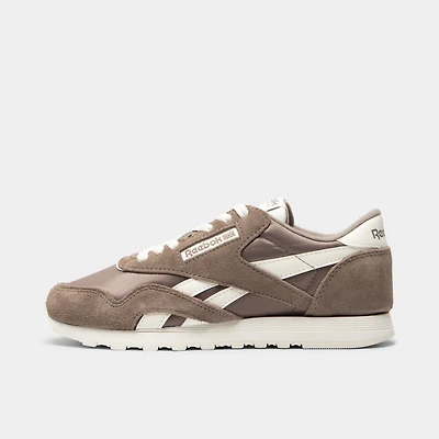 Reebok Women's Classic Nylon Gritty Grey / - Chalk