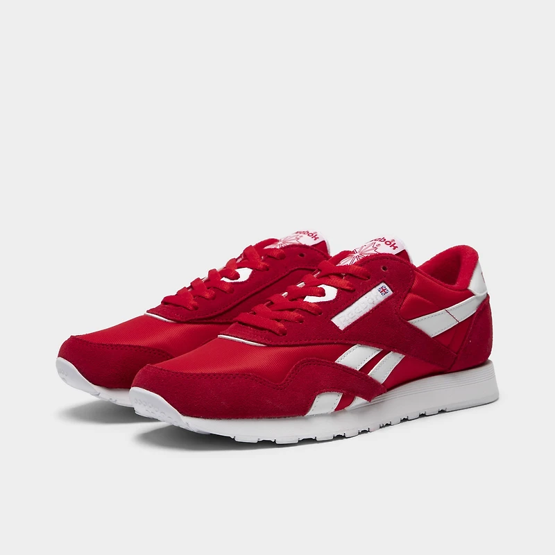 Reebok CL Nylon Rouge / Blanc