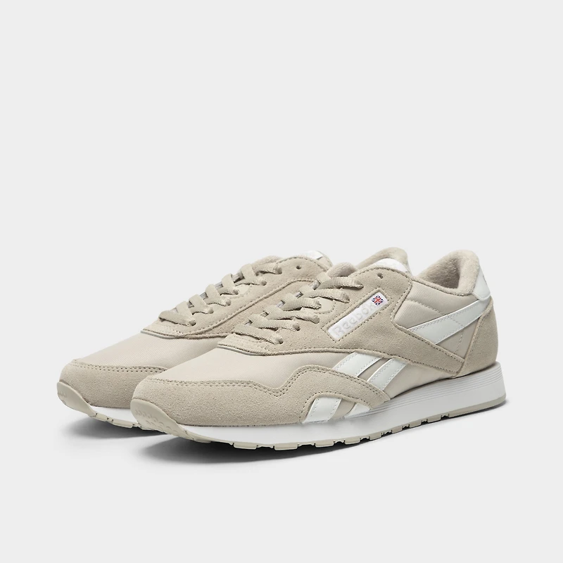 Reebok CL Nylon Grey / White