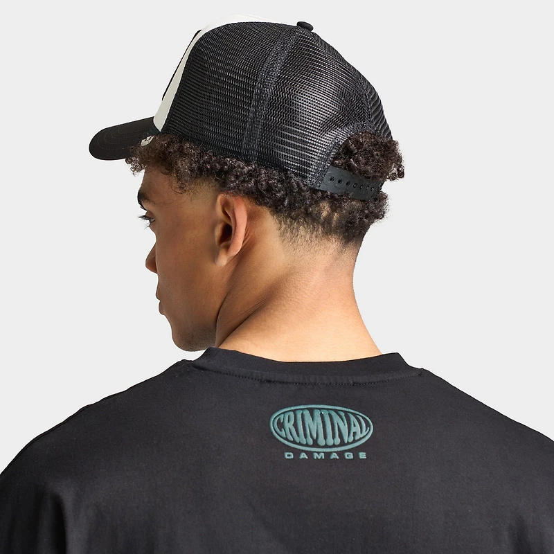 Goorin Bros Beware Snapback Black / White