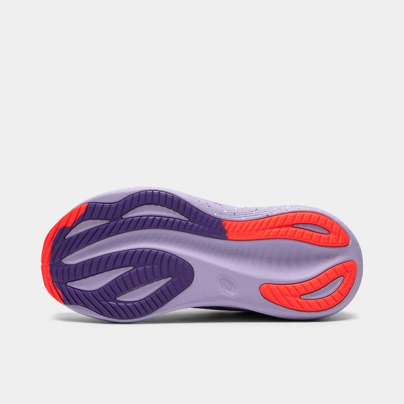 ASICS Women's Gel-Nimbus 27 Cream / Edo Purple