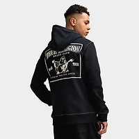 True Religion Big T Full-Zip Hoodie / Jet Black