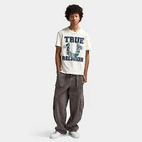 True Religion Applique Terry Tee / Winter White